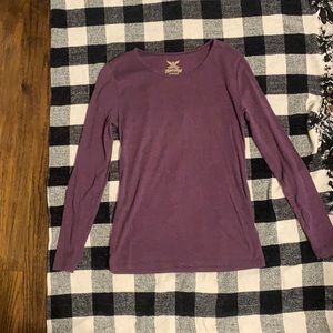 Faded Glory plum long sleeve T-shirt